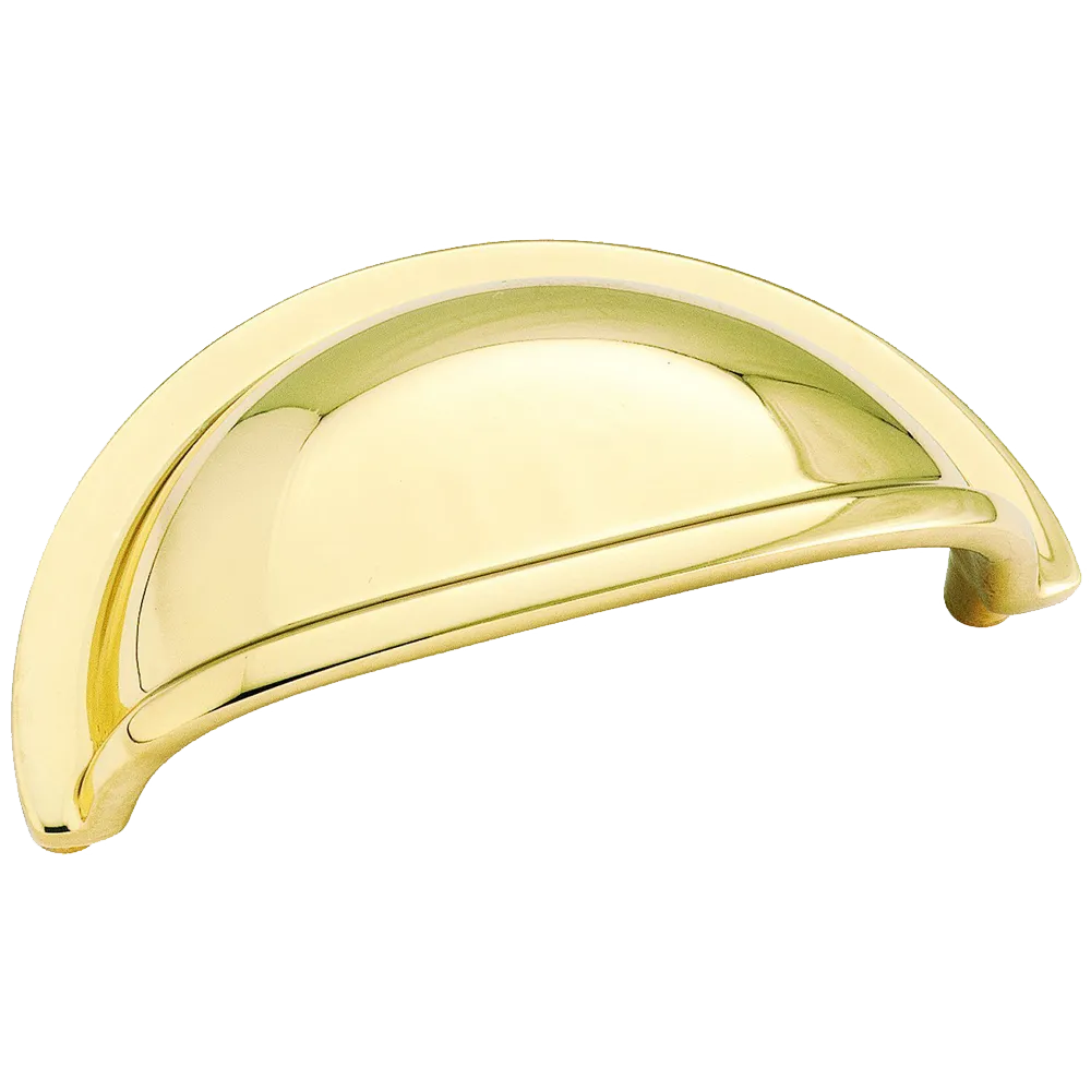 Amerock Advantage Solid Brass Cup Pull