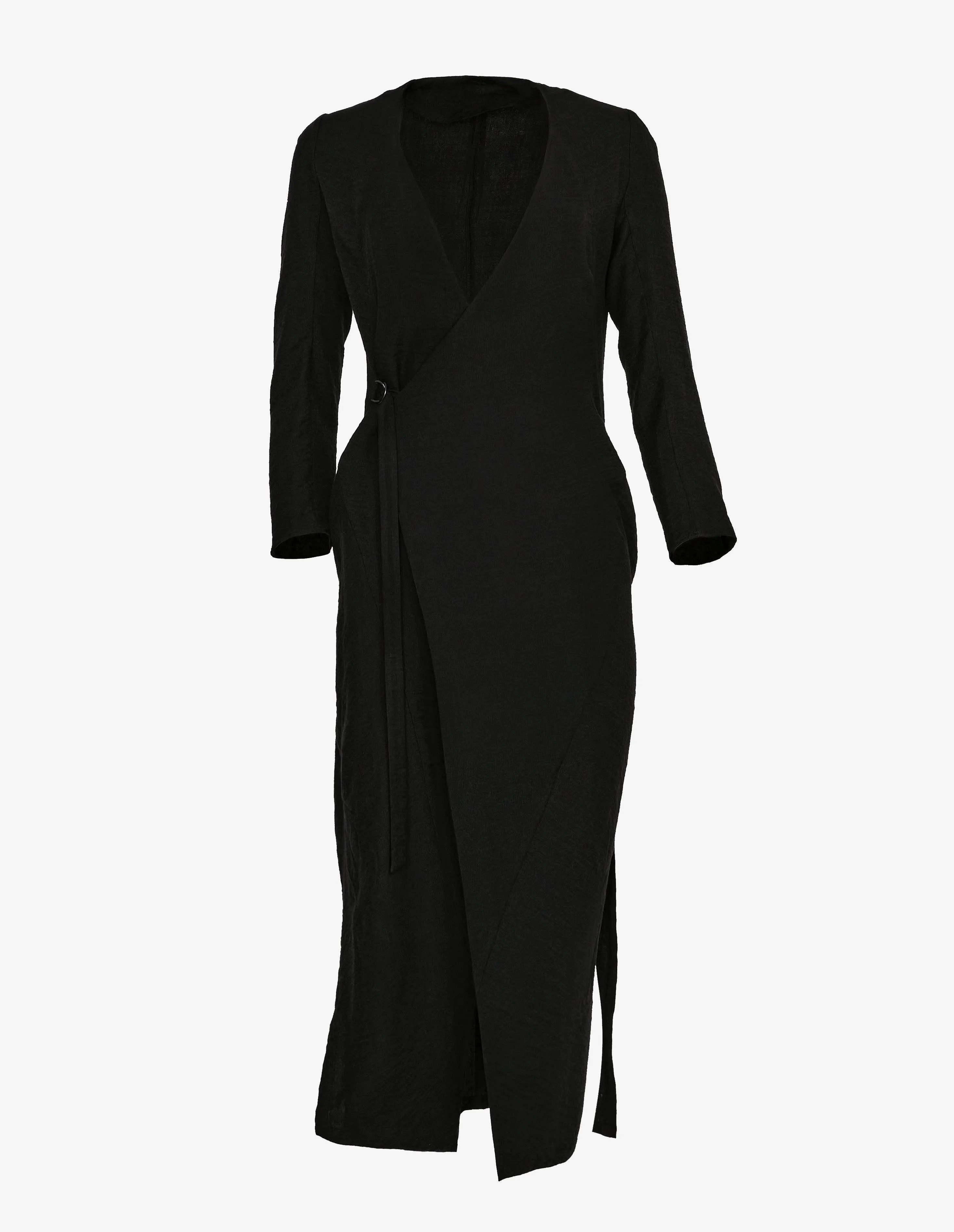 Asymmetric Wrap Dress