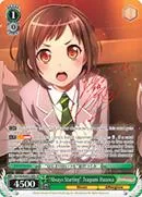 BD/W54-E031SPb "Always Starting" Tsugumi Hazawa (Foil) - Bang Dream Girls Band Party! Vol.1 English Weiss Schwarz Trading Card Game