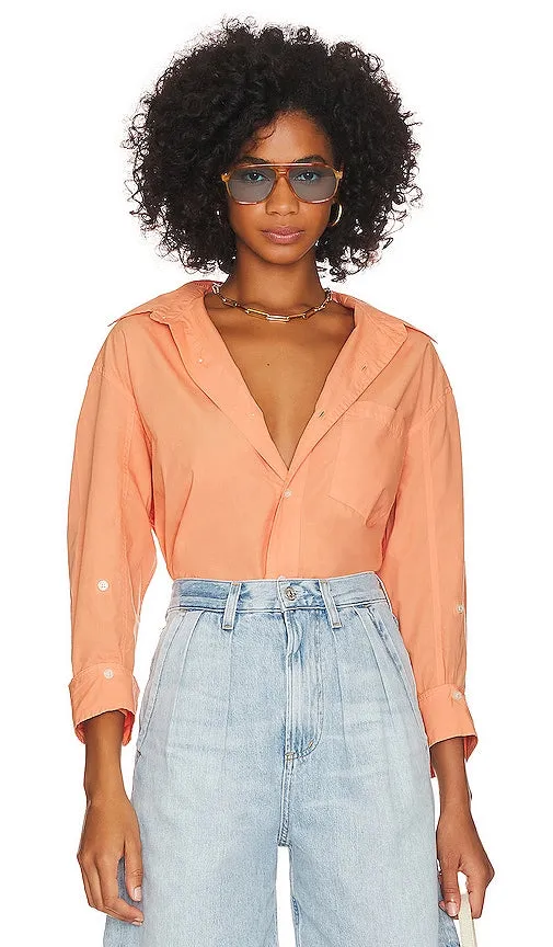 Citizens of Humanity Kayla Shirt in Coral