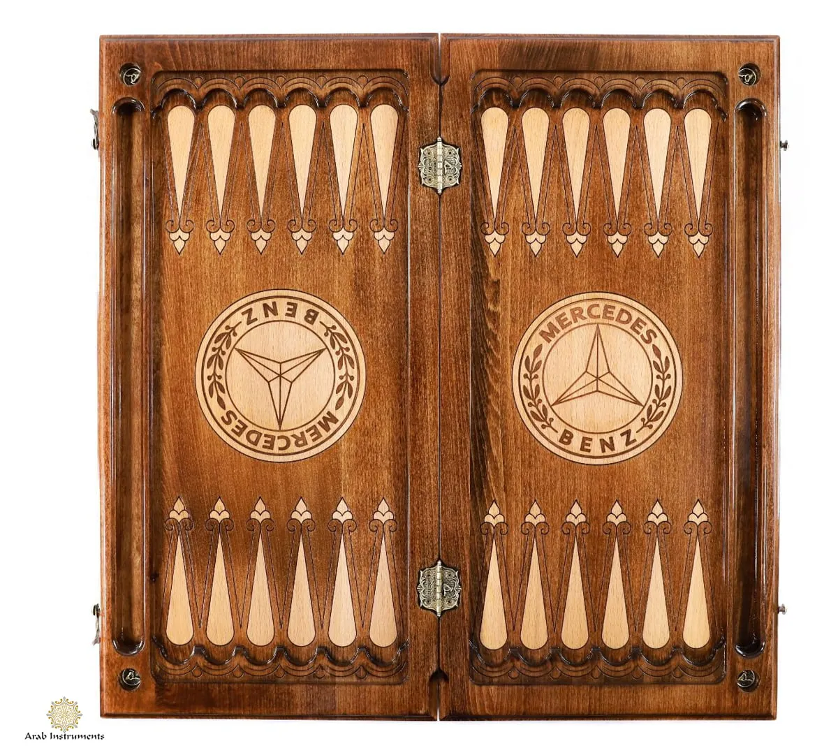 Copyrighted Premium Backgammon Chess Mercedes Benz  #AI11530Merc