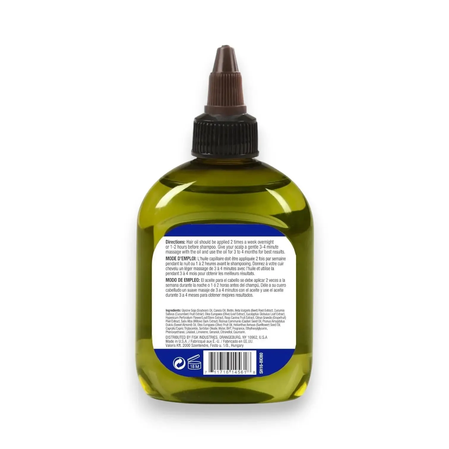 Difeel Peppermint Premium Hair Oil 210ml
