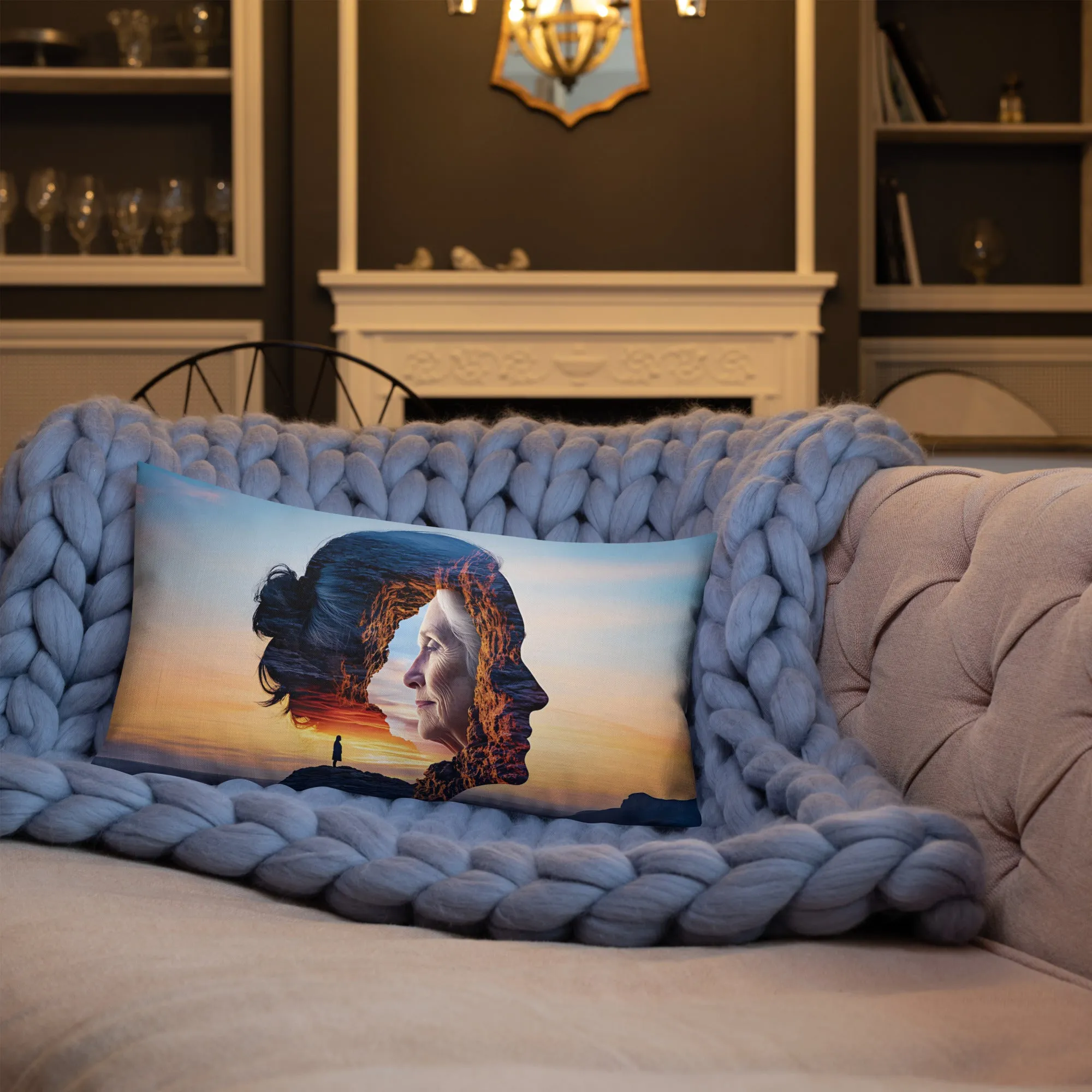 Echoes of Strength Premium Pillow