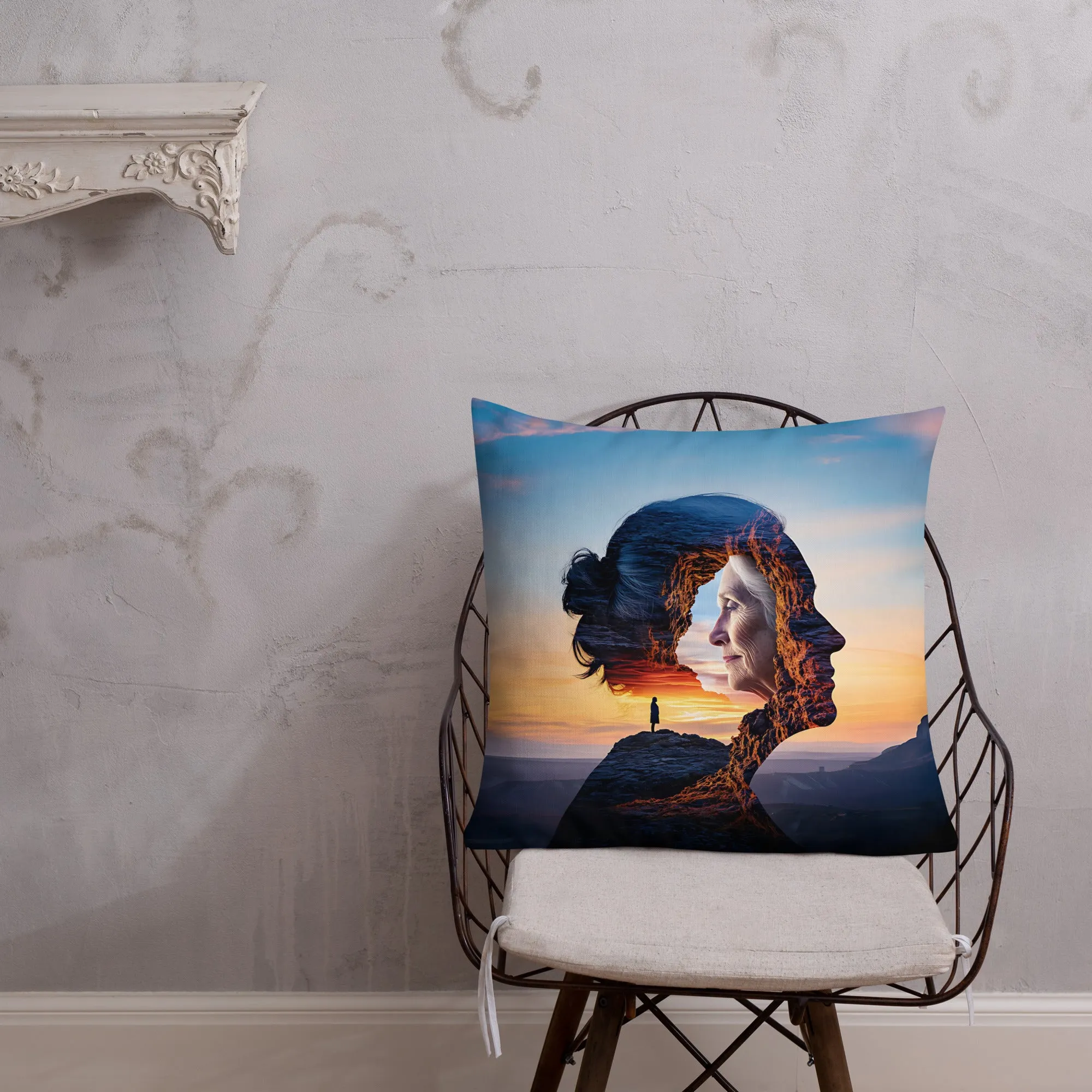 Echoes of Strength Premium Pillow