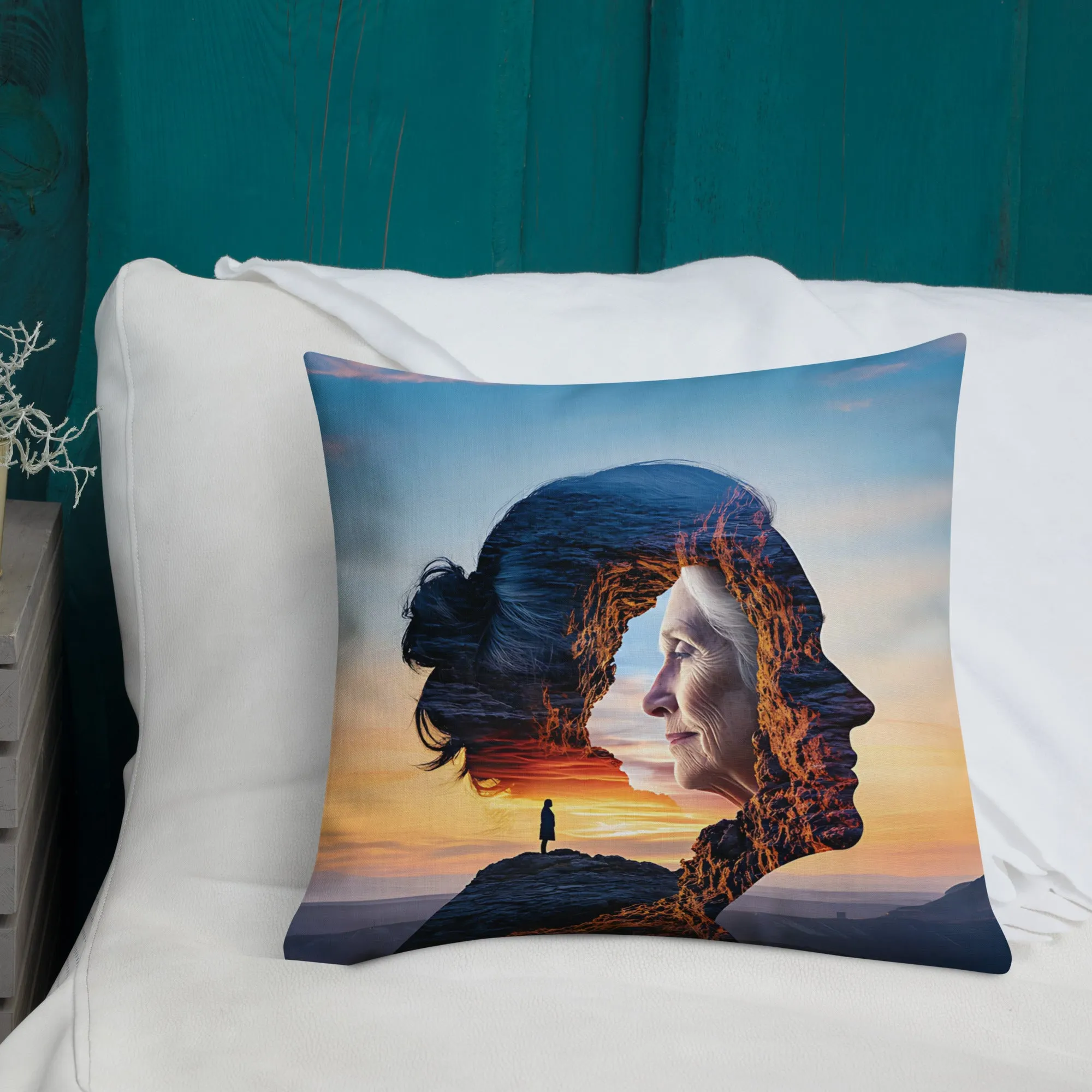 Echoes of Strength Premium Pillow