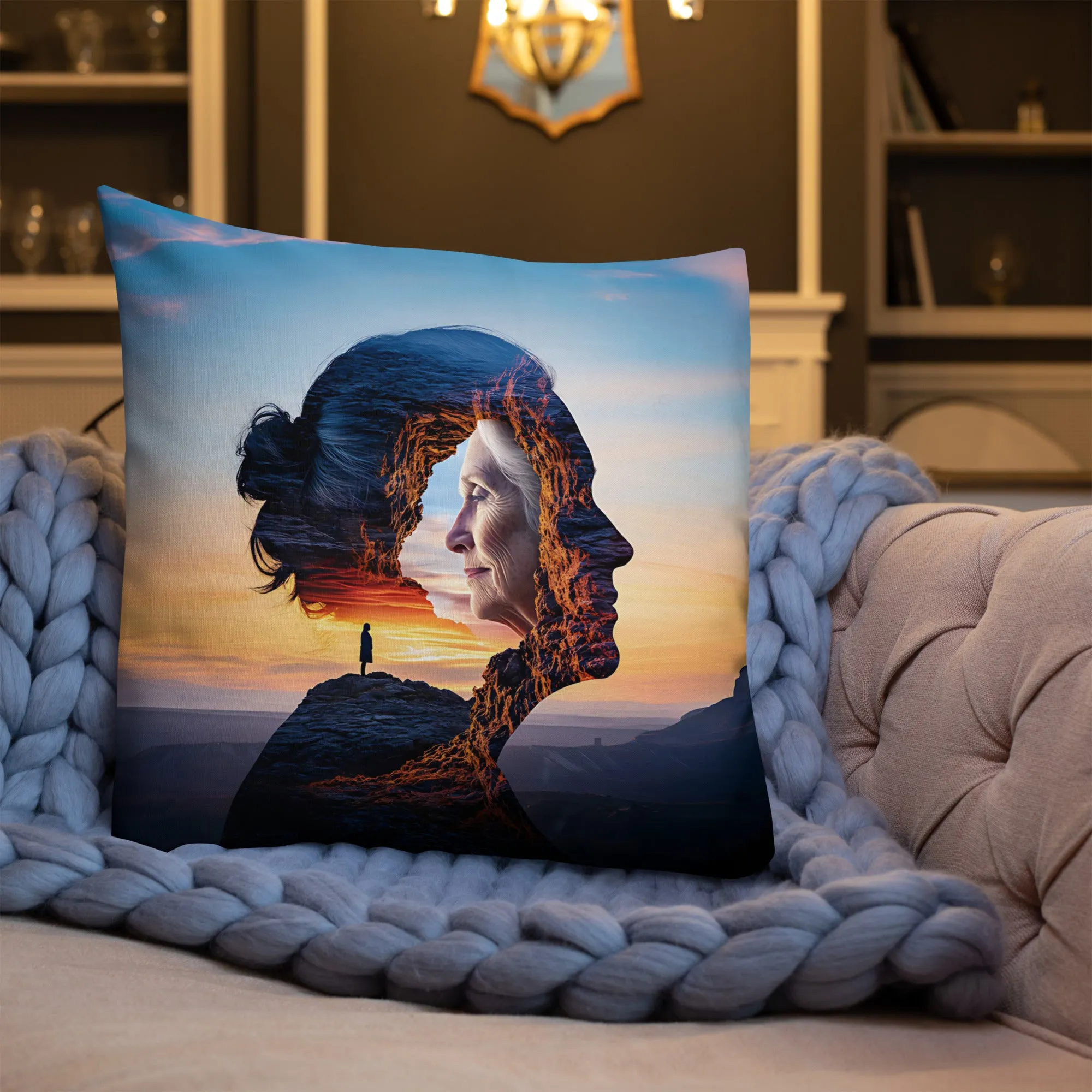 Echoes of Strength Premium Pillow