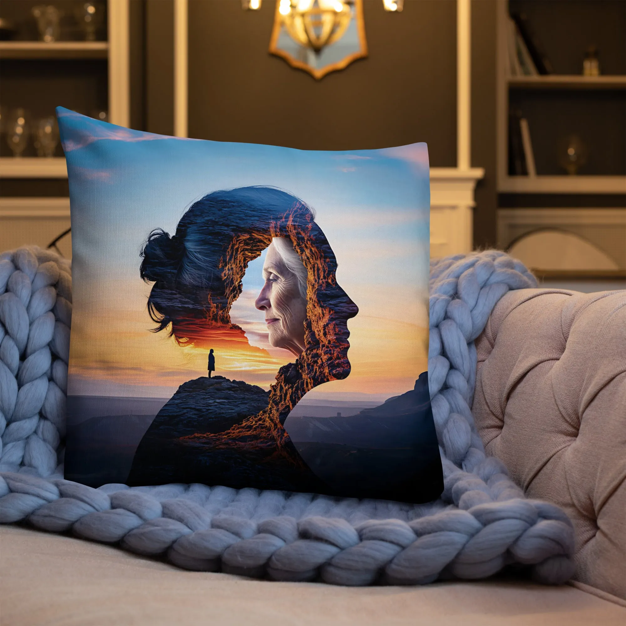 Echoes of Strength Premium Pillow