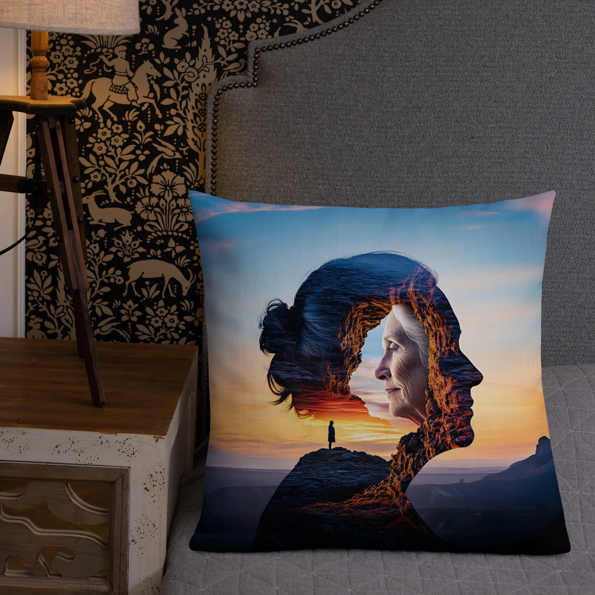 Echoes of Strength Premium Pillow