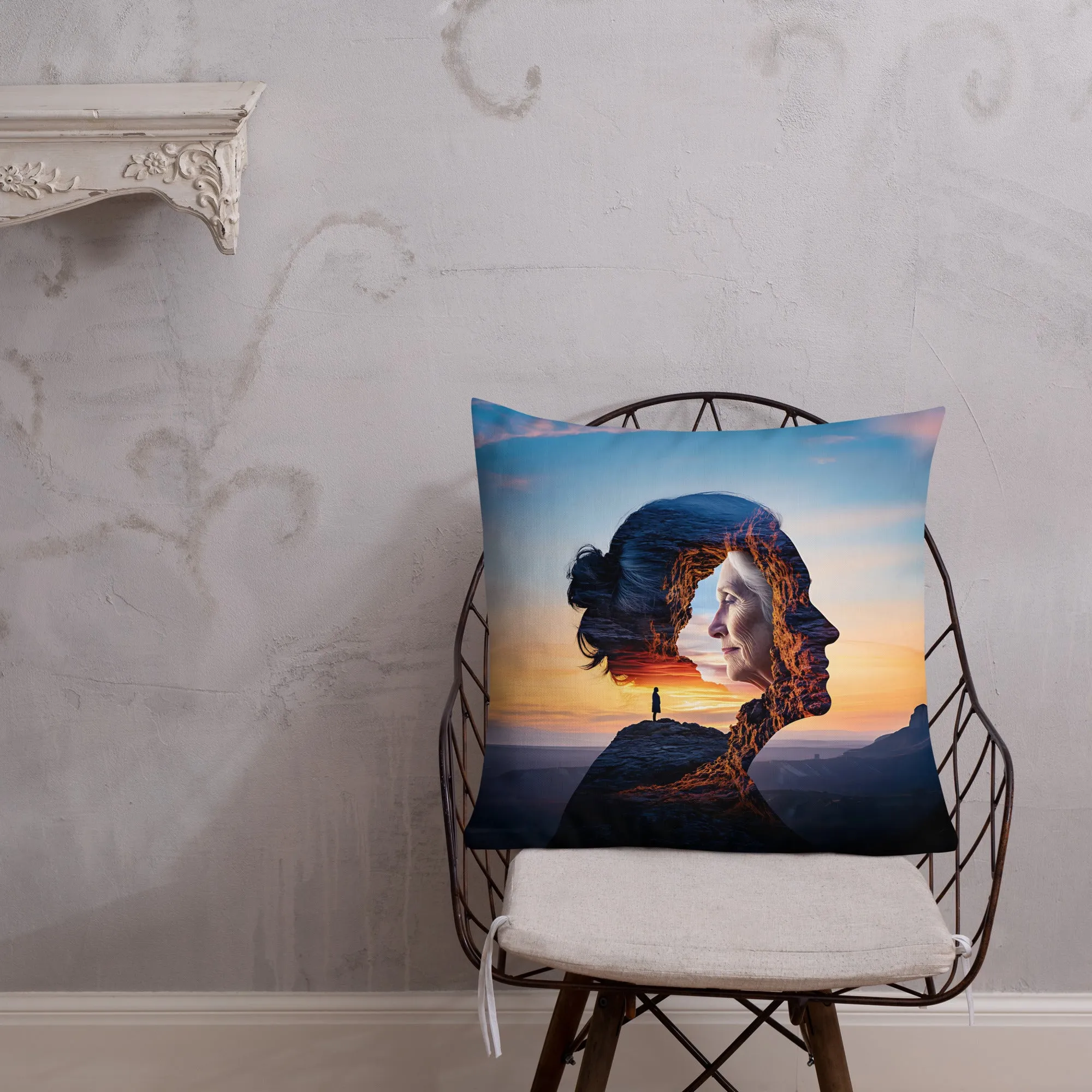 Echoes of Strength Premium Pillow