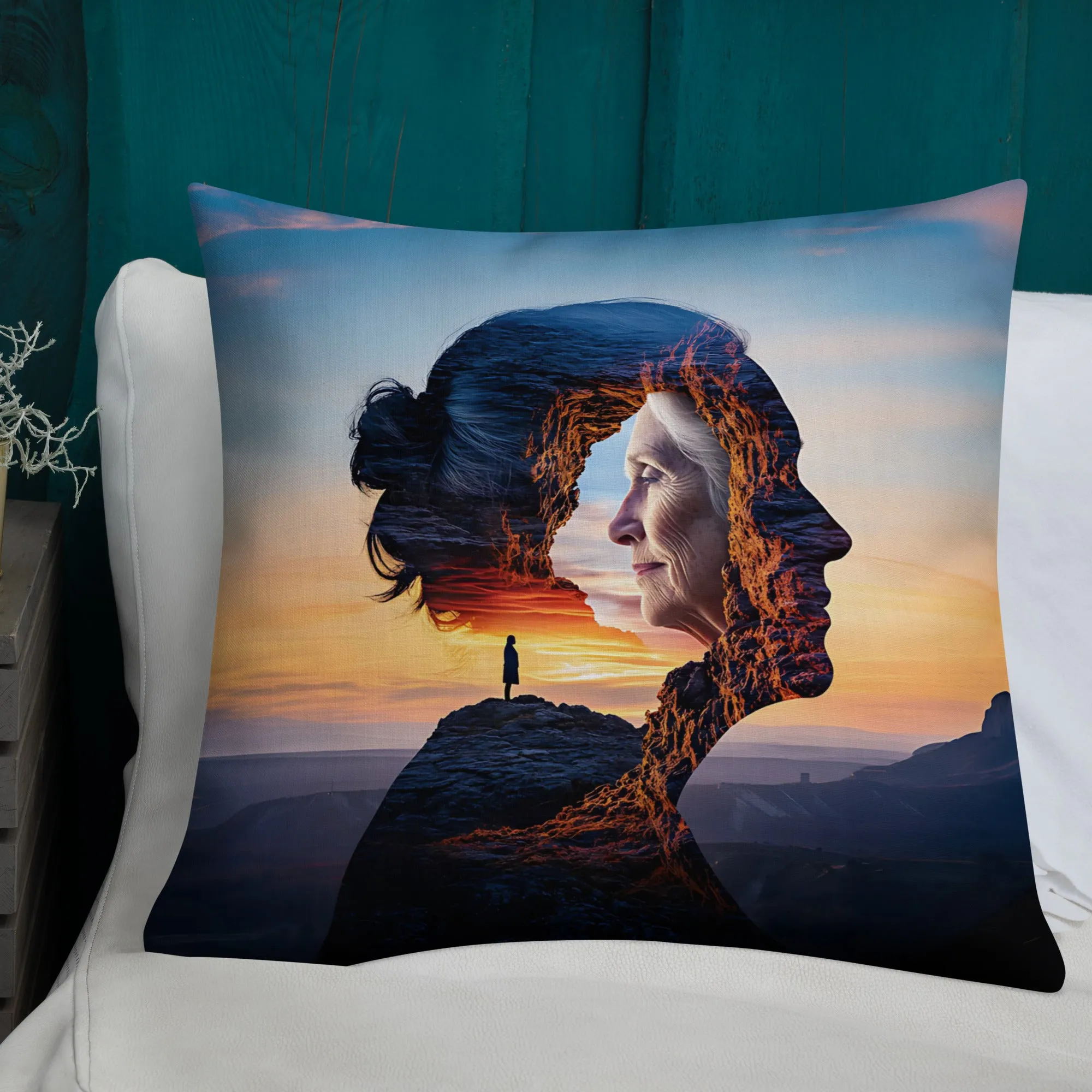 Echoes of Strength Premium Pillow