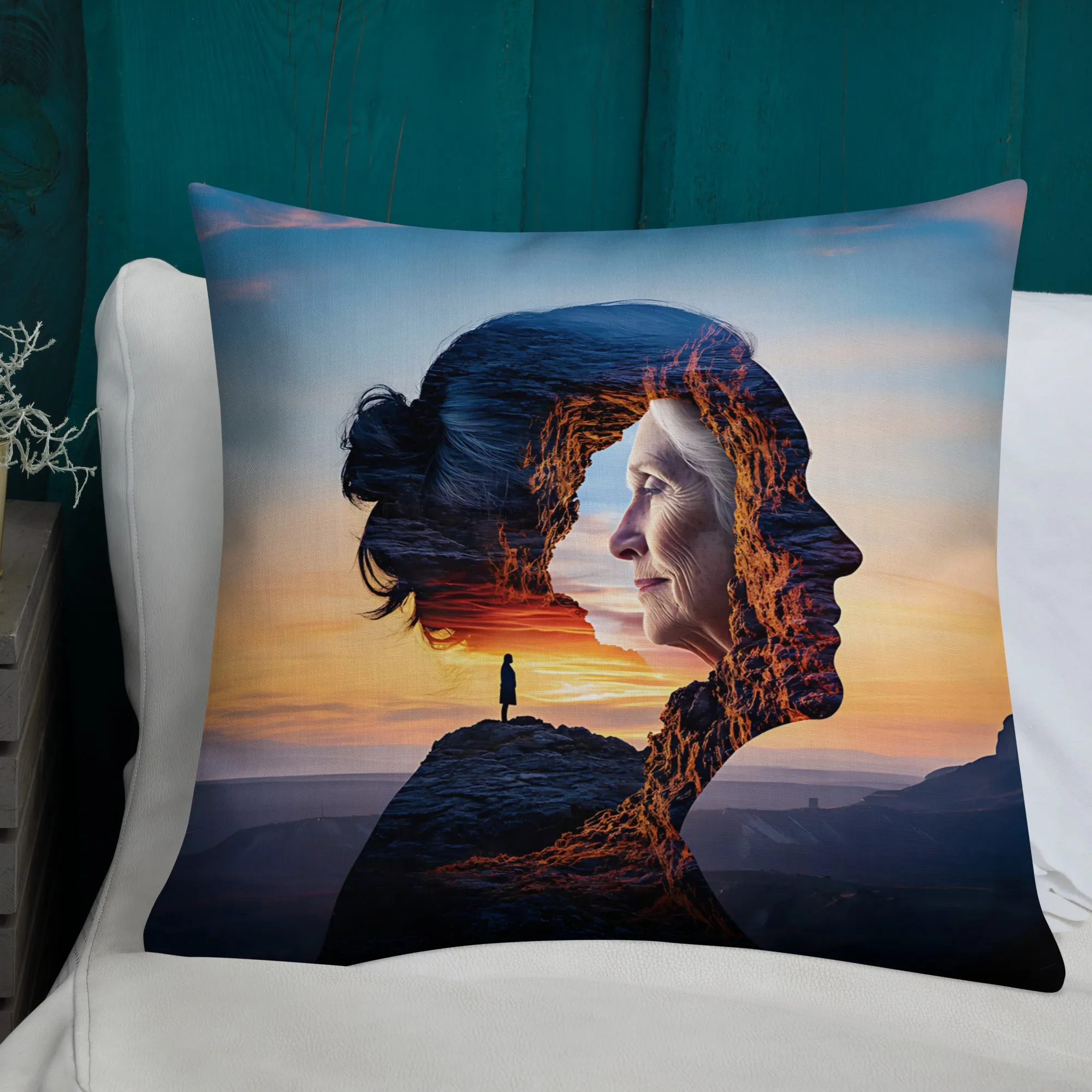 Echoes of Strength Premium Pillow