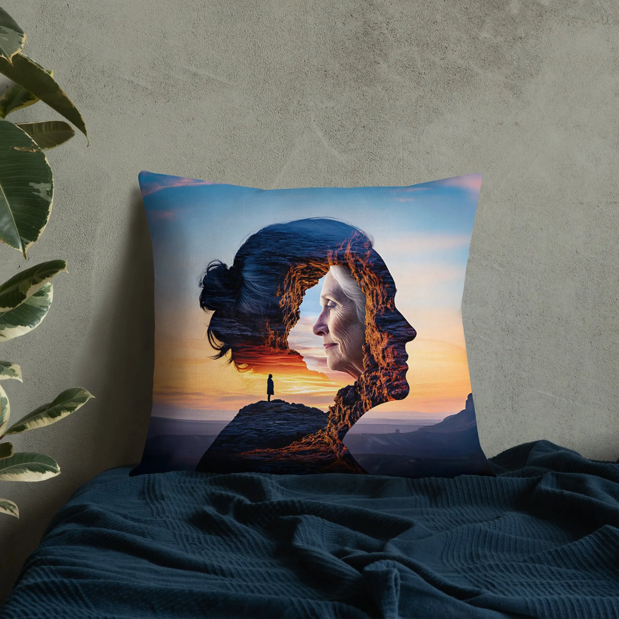 Echoes of Strength Premium Pillow