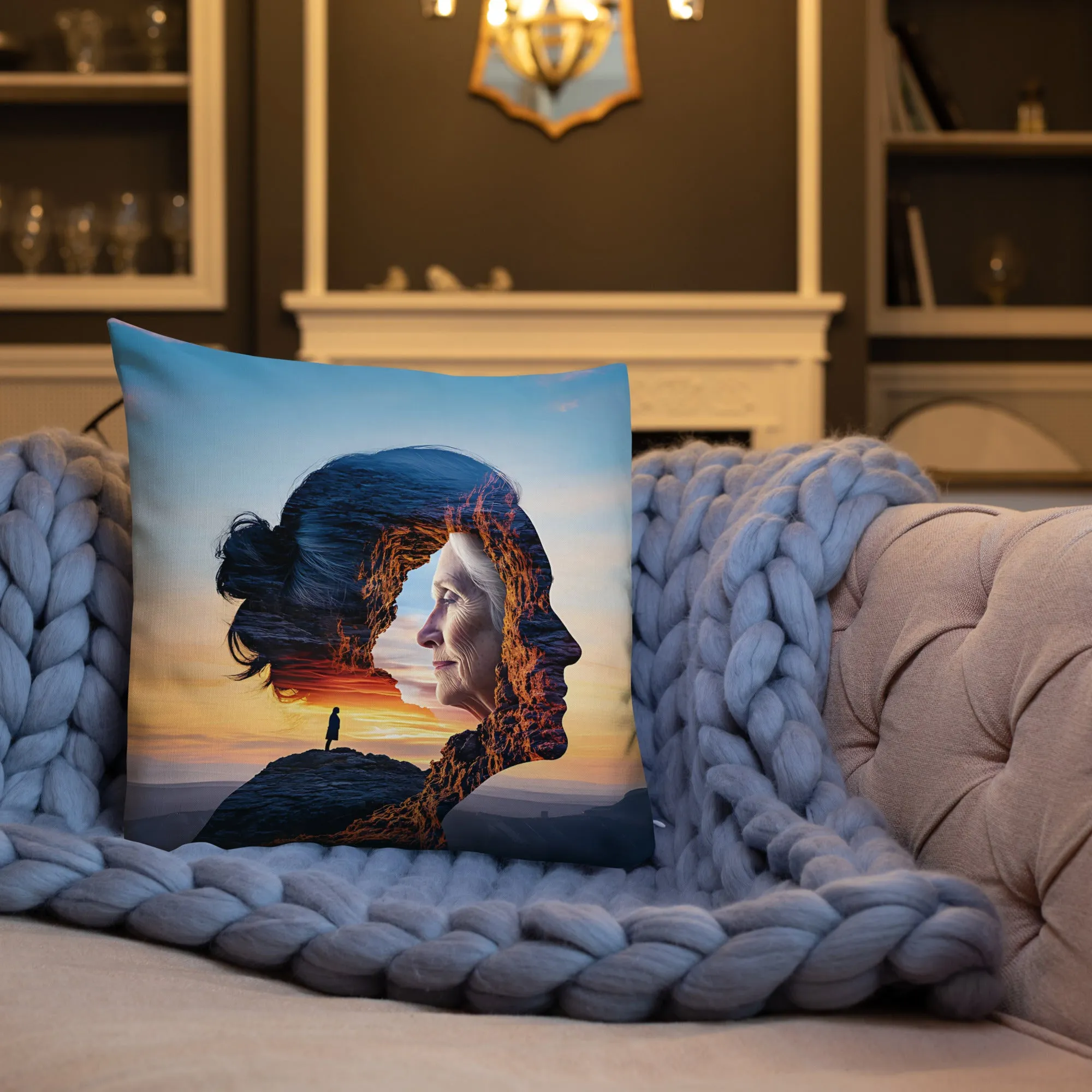 Echoes of Strength Premium Pillow