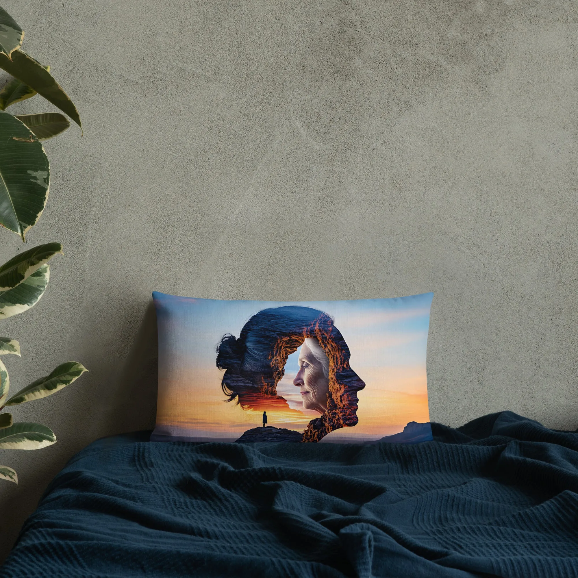 Echoes of Strength Premium Pillow
