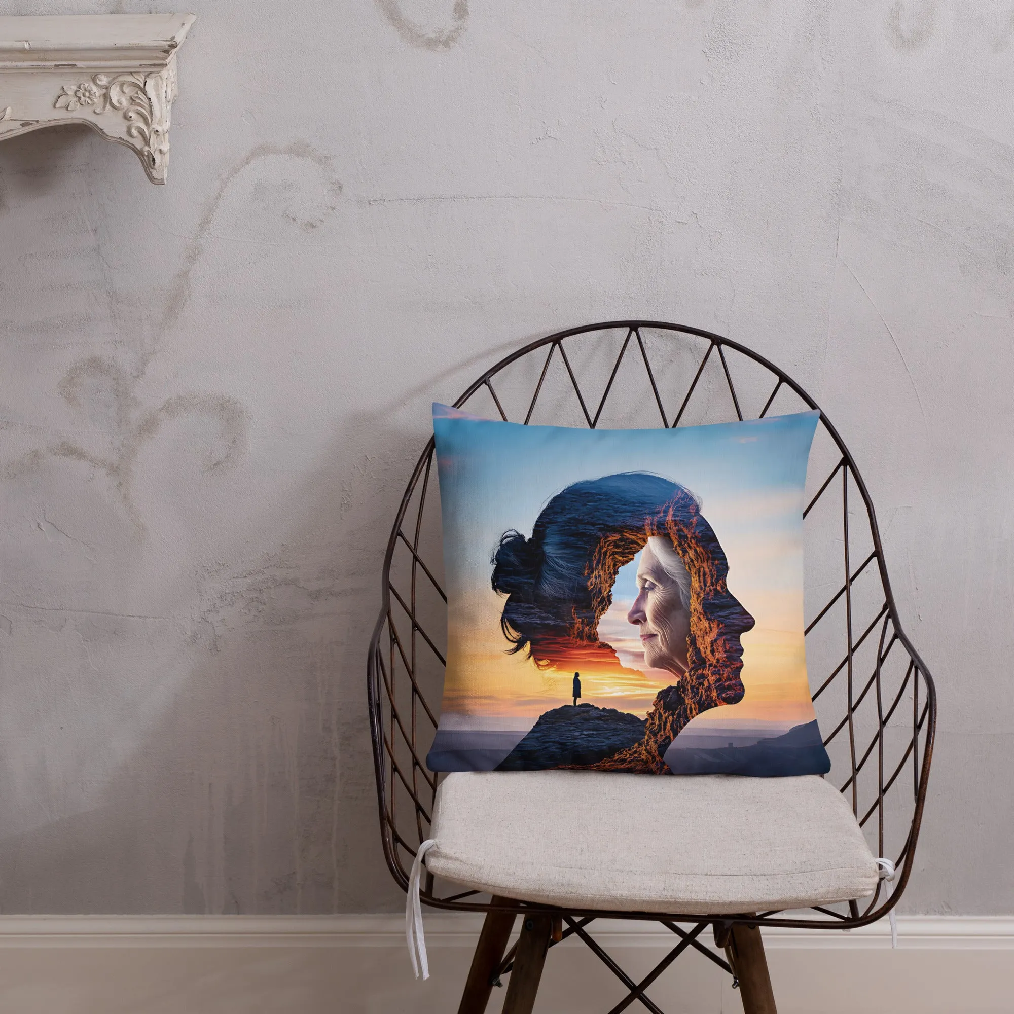 Echoes of Strength Premium Pillow