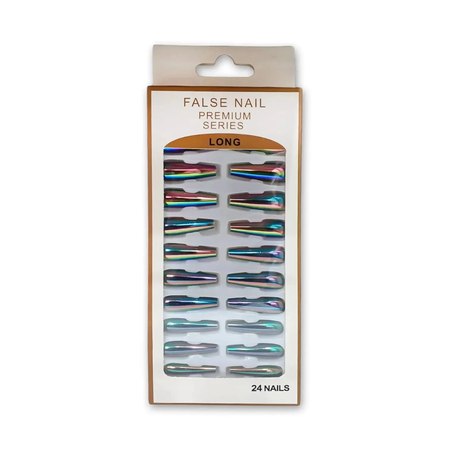 False Nail Premium Series Long 24 Nails