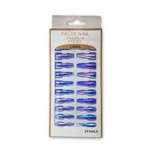 False Nail Premium Series Long 24 Nails