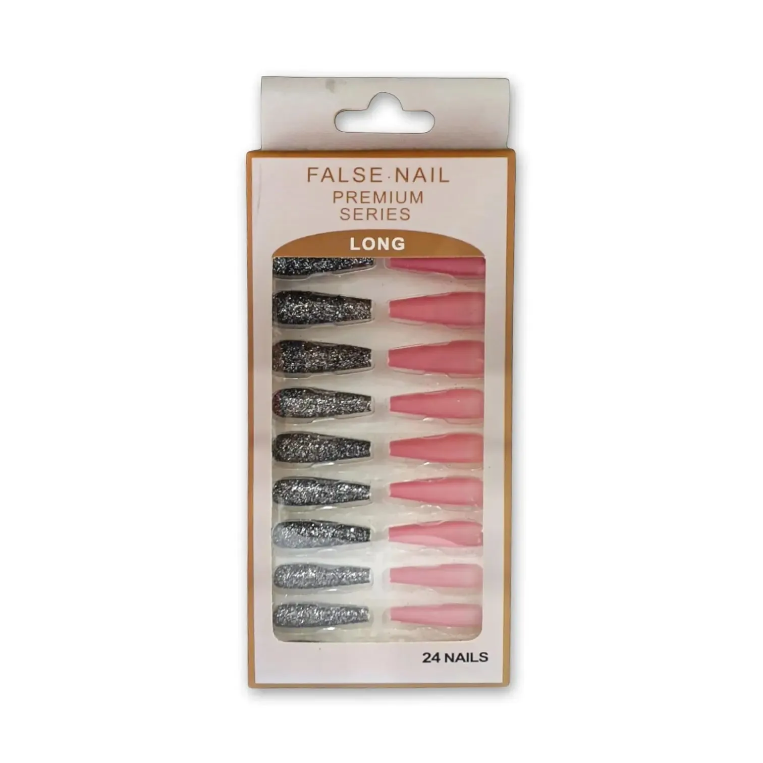False Nail Premium Series Long 24 Nails