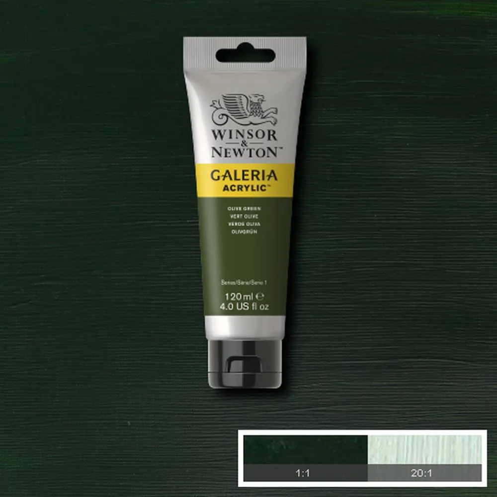 Galeria Acrylic - Olive Green