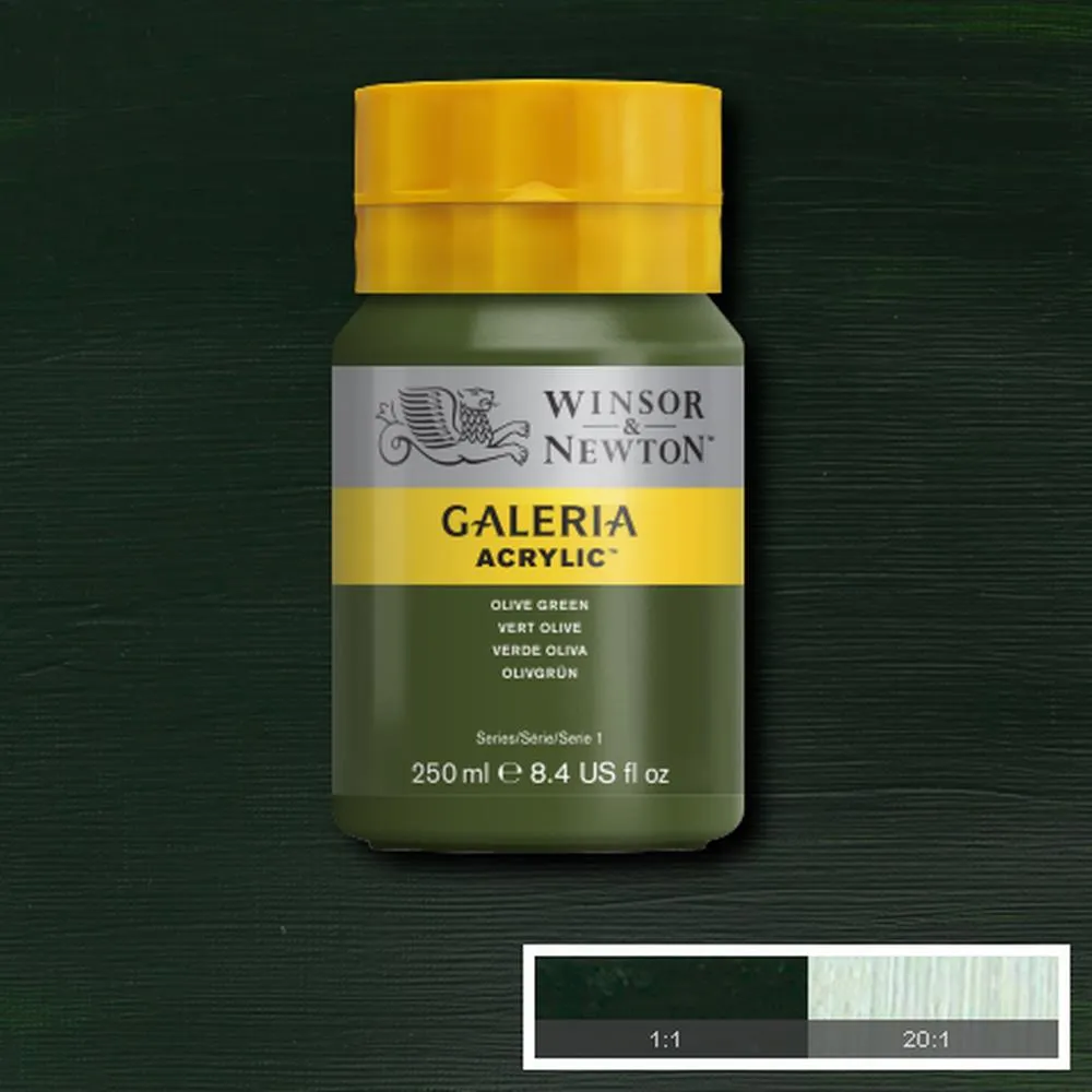 Galeria Acrylic - Olive Green