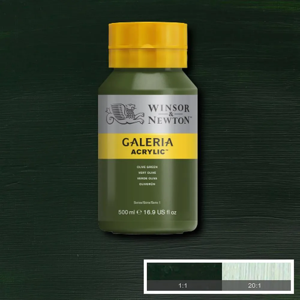 Galeria Acrylic - Olive Green