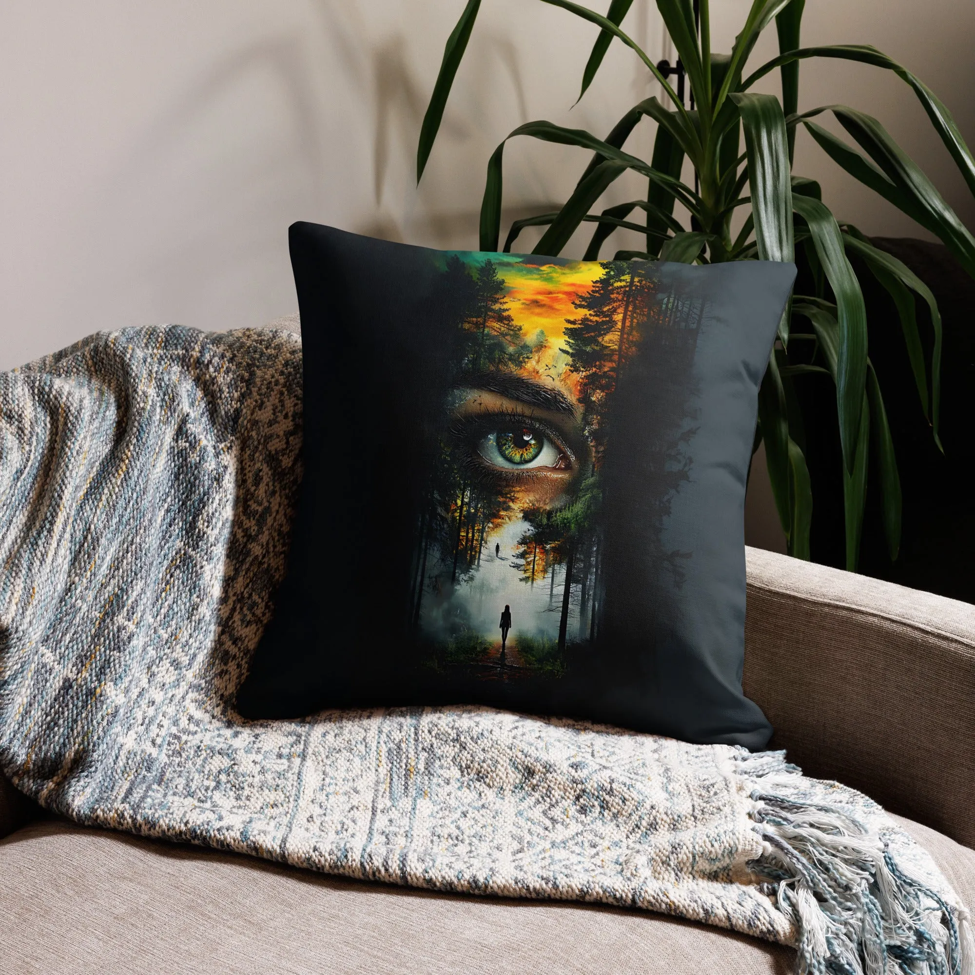 Inner Awakening Premium Pillow