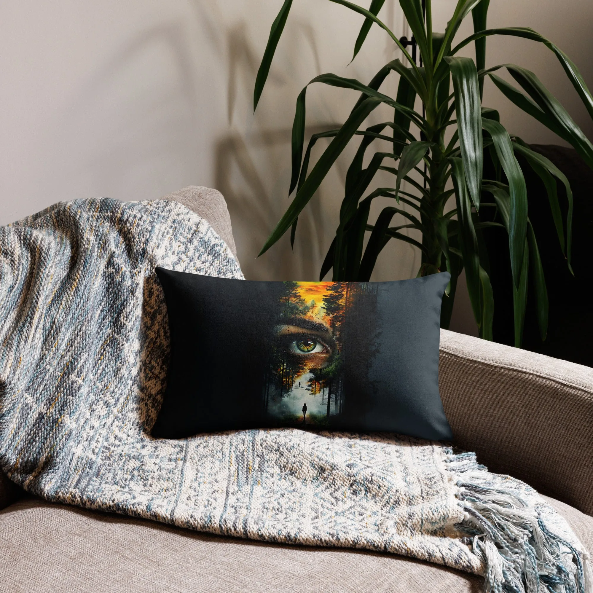 Inner Awakening Premium Pillow