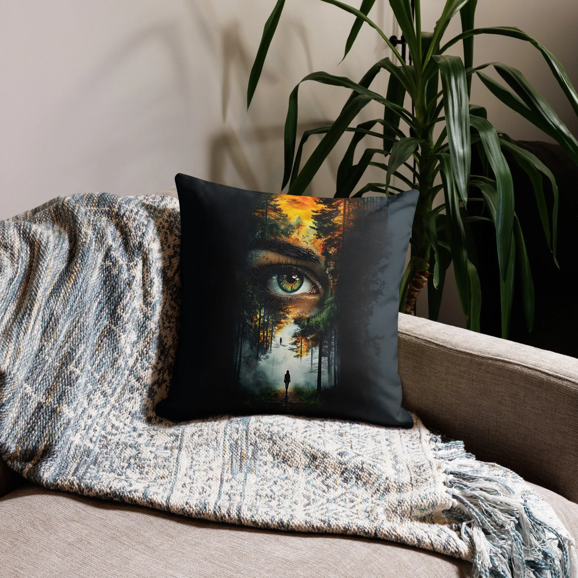 Inner Awakening Premium Pillow