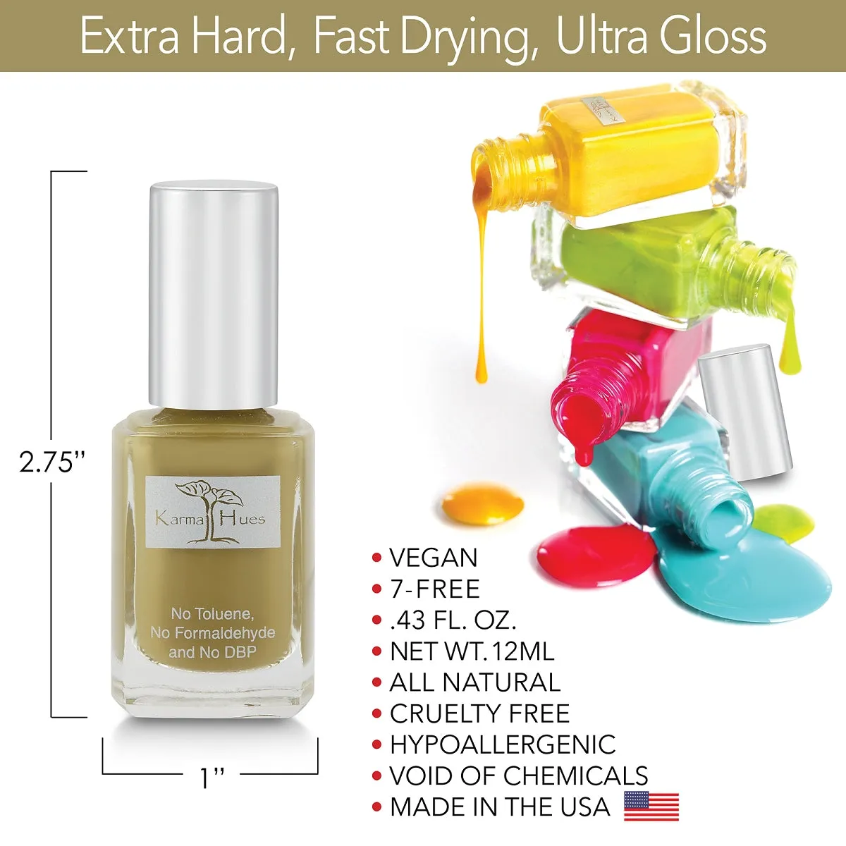 Karma Naturals Nail Polish - Camouflage
