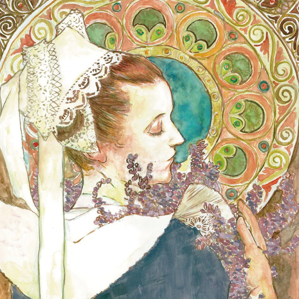 Kuretake Gansai Tambi 24 Color Set, "Art Nouveau" Set Ⅱ