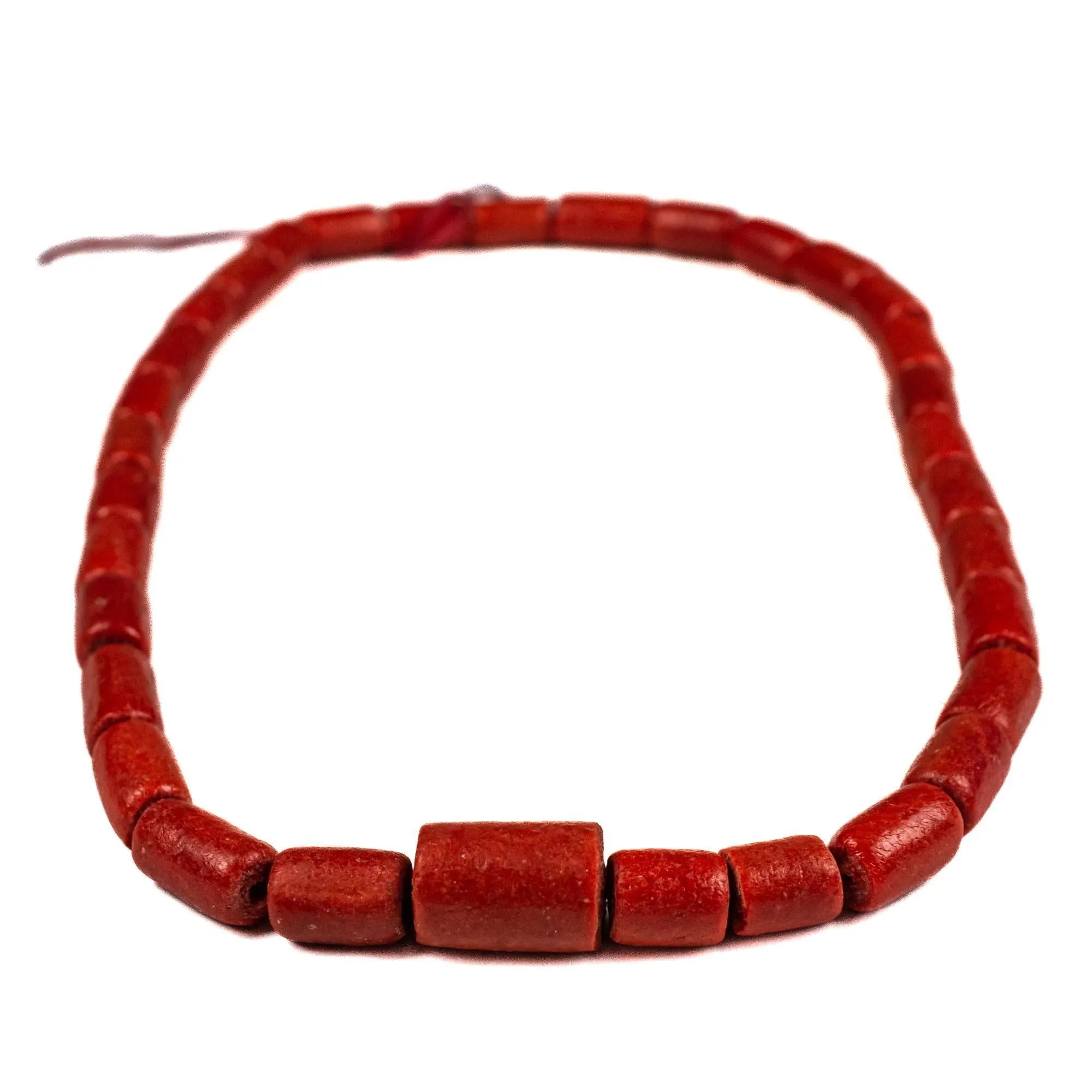 Long Medium Coral Bead