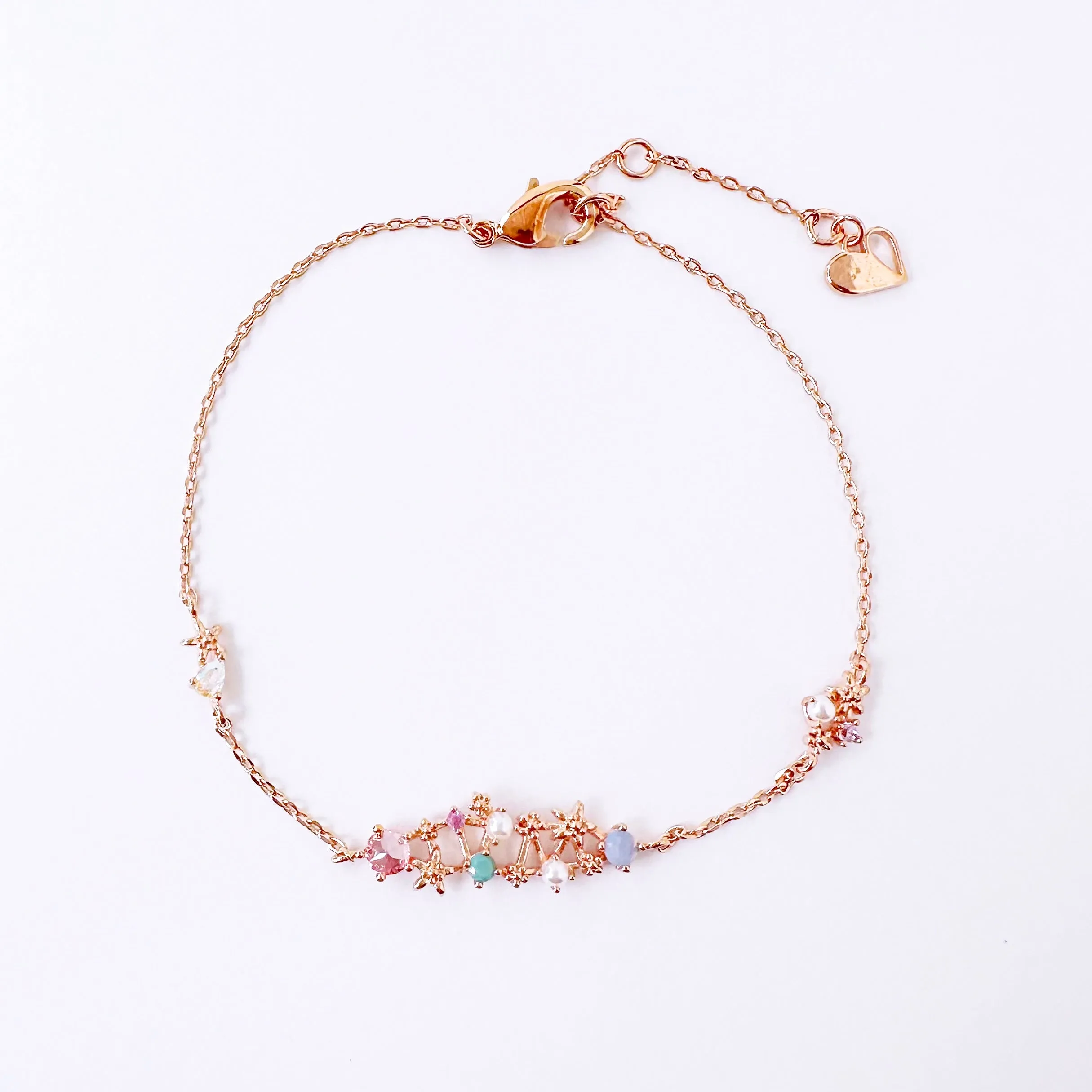 Rose Gold Zinnia Bracelet