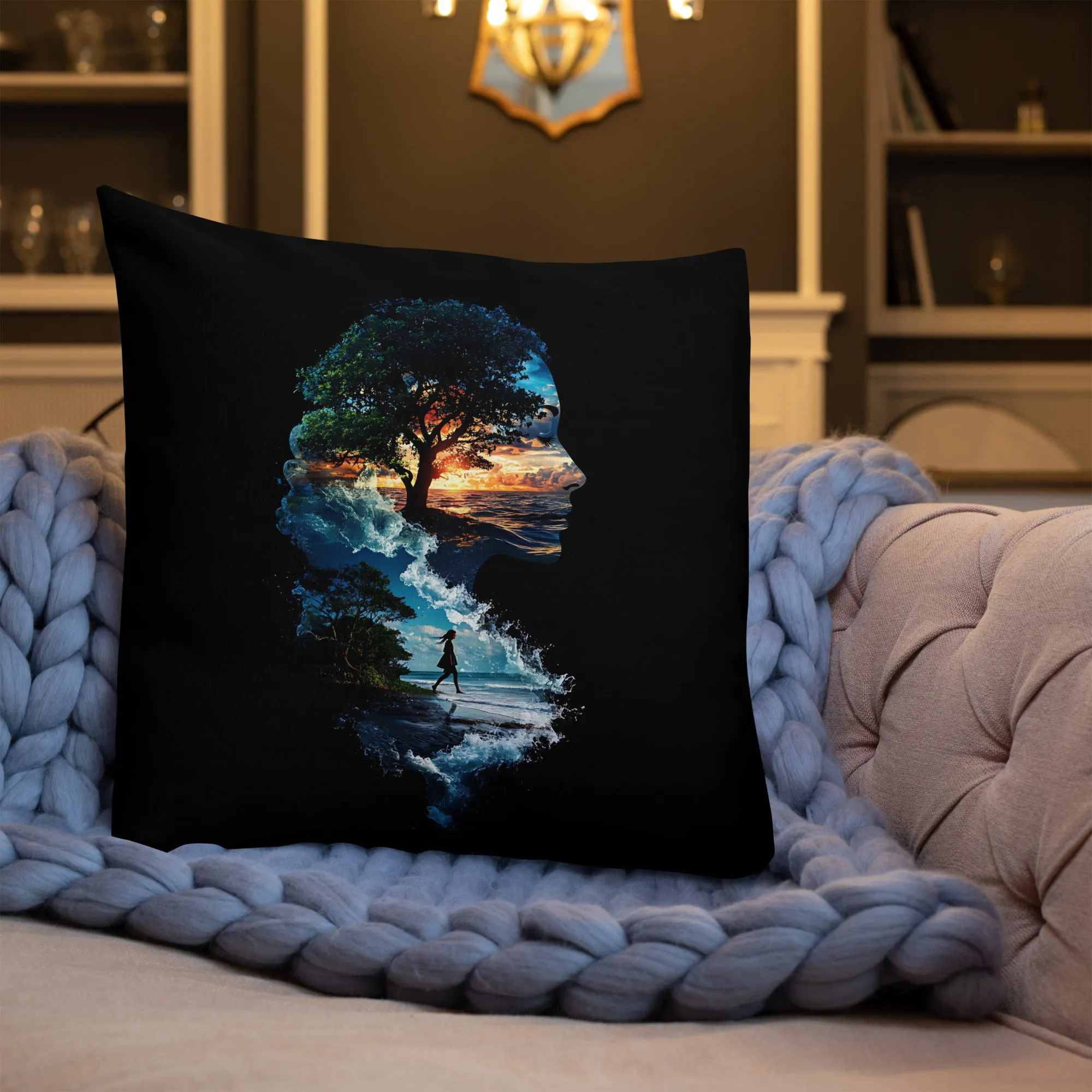 Soul Tides Premium Pillow