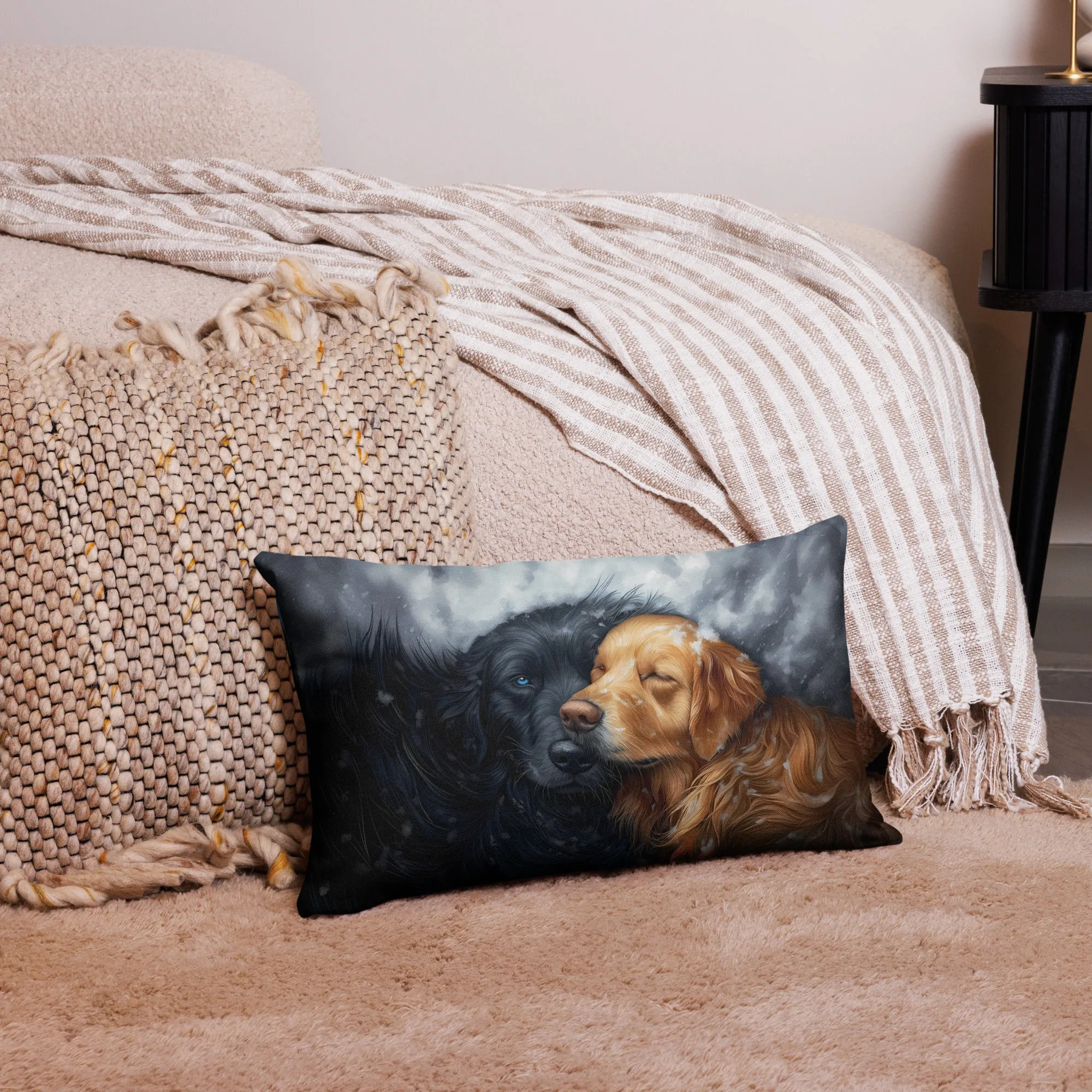 Winter Guardians Premium Pillow